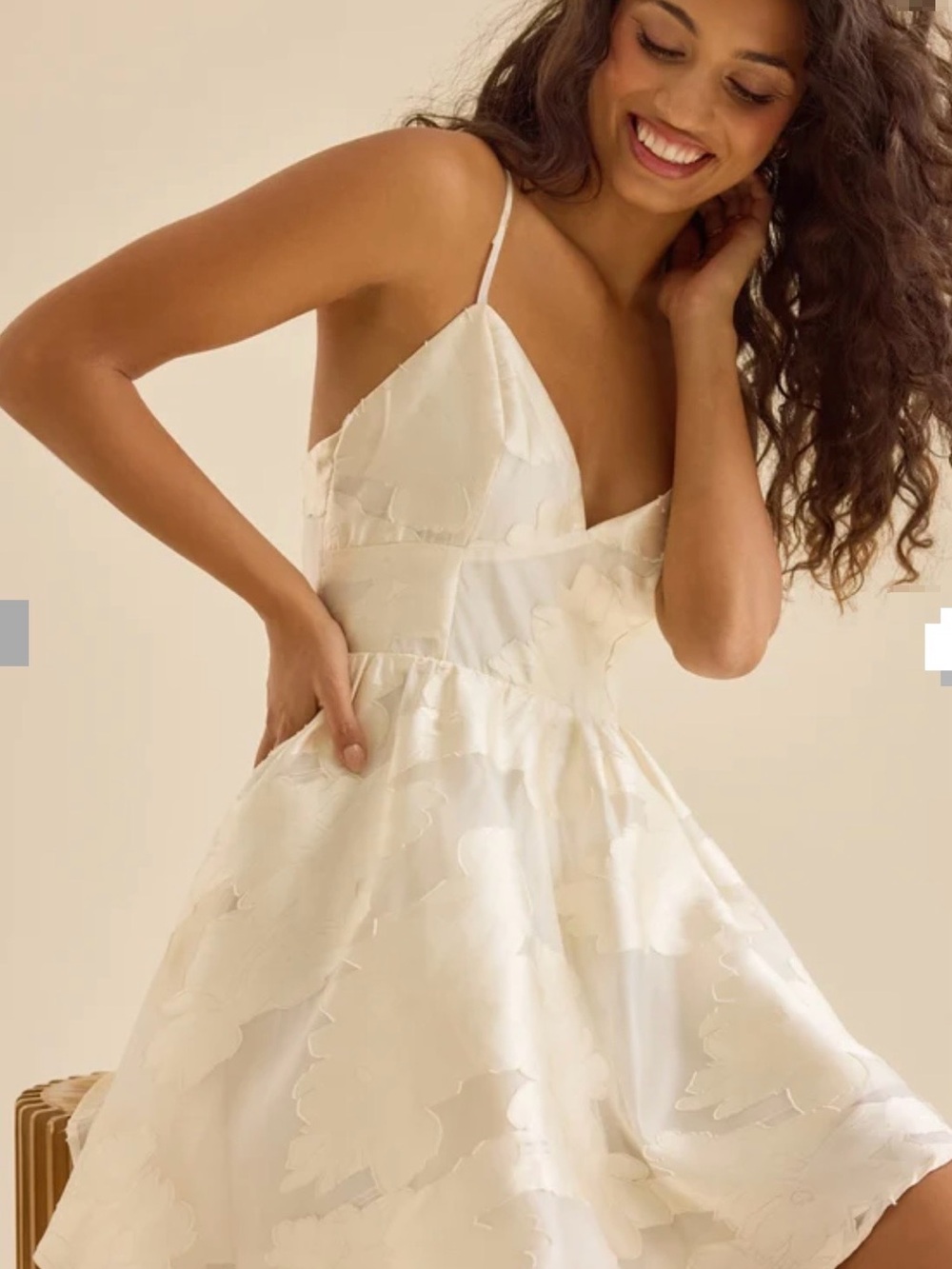 Altar'd State Novalee Satin Mini Dress